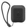 Catalyst - Custodia con Cordino per AirPods 1 / AirPods 2 - Nero Stealth sticky