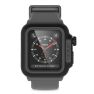 Catalyst - Custodia Impermeabile per Apple Watch 42 mm (Serie 2/3) - Nero / Grigio sticky