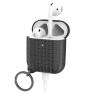 Catalyst - Custodia per Airpods con anello portachiavi - Nero sticky