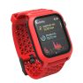 Catalyst - Custodia di Protezione dagli Urti per Apple Watch 44 mm (SE/6/5/4) - Rosso Fuoco sticky