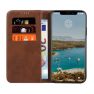 Casecentive Leren Wallet - Cover iPhone 11 Pro Max - Marrone sticky