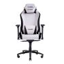 Fourze - Sedia da Gaming Cloud Fabric - Grigia e Nera sticky