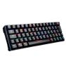 Fourze - Tastiera Meccanica da Gaming GK60 con Led RGB senza Tastierino numerico - Nero sticky