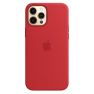 Apple - Custodia in Silicone con MagSafe per iPhone 12 Pro Max - Rosso sticky