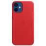 Apple Leather MagSafe Case iPhone 12 Mini Red sticky
