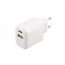 Musthavz Power Delivery - Caricatore 20 Watt USB-A e USB-C - Bianco sticky