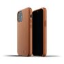  Mujjo - Custodia in Pelle per iPhone 12 Mini - Marrone sticky