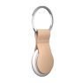 Nomad - Custodia portachiavi in pelle per AirTag - Natural sticky