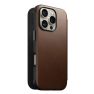 Nomad - Cover in pelle Modern Leather Folio per iPhone 16 Pro - Marrone sticky