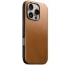 Nomad - Cover in pelle Modern Leather per iPhone 16 Pro - Marrone chiaro sticky