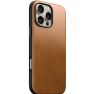 Nomad - Cover in pelle Modern Leather per iPhone 16 Pro Max - Marrone chiaro sticky
