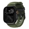 Nomad Rocky Point - Cinturino Apple Watch 42mm / 44mm / 45mm / 49mm Forest Connector Nero sticky