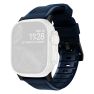 Nomad Rugged - Cinturino Sportivo per Apple Watch 42mm / 44mm / 45mm / 49mm - Atlantic Blue Connector Nero sticky
