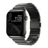 Nomad - Cinturino in Acciaio inossidabile per Apple Watch 42mm / 44mm / 45mm / 49mm- Grafite sticky