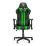 Ranqer Felix - Sedia da gaming - Nera / Verde  sticky