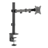 Ranqer - Supporto per monitor con braccio singolo - Nero sticky