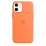 Apple - Cover MagSafe in Silicone per iPhone 12 Mini - Kumquat sticky