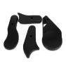 Ranqer - Set coperchi regolatori angolari #166 Carbon / Felix / Halo - Nero sticky