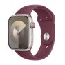 Apple Sport Band - Cinturino per Apple Watch 42mm / 44mm / 45mm / 49mm - Mulberry S/M sticky