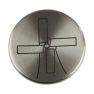 The Windmill - Pomello L Acciaio inox sticky