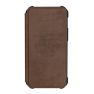 UAG Metropolis - Custodia Rigida in Pelle iPhone 12 Mini - Marrone sticky