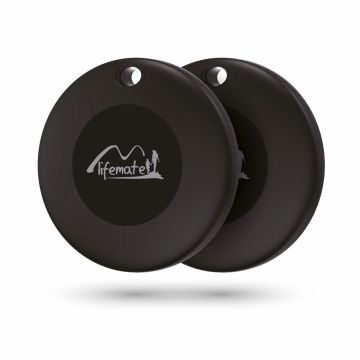 Lifemate Life Tag Duo - Trova oggetti compatibile con iOS o Android, confezione da 2