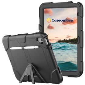 Casecentive - Ultimate Hardcase Custodia Rigida per iPad 10.9" (2022) / 11" (2025) - Nero