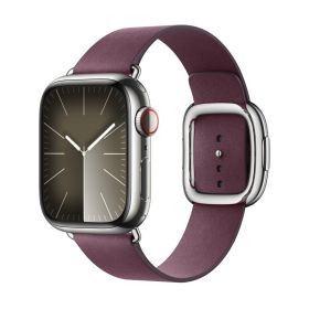 Apple Modern Buckle cinturino Apple Watch 38mm 40mm 41mm Mulberry Medium