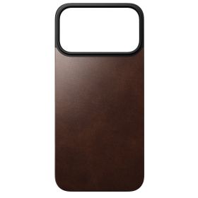 Custodia MagSafe in pelle Nomad per iPhone 17 Pro Max Marrone rusticoHorween