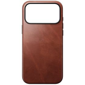 Nomad Custodia Tradizionale in Pelle per iPhone 17 Pro Max Olde Dublin Horween