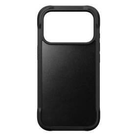 Nomad Custodia Rugged in Pelle per iPhone 17 Pro Nera Horween