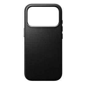 Nomad Custodia Tradizionale in Pelle per iPhone 17 Pro Nera