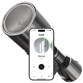Bold Elite -Lucchetto Smart Cilindro SX35 - Argento