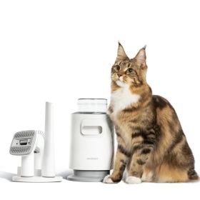 Kit per la toelettatura dei gatti 4-in-1 Neakasa P0 Pro/Lite con aspirapolvere