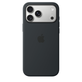 Cover in Silicone Apple MagSafe iPhone 17 Pro Max Nero