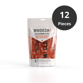 Whoosh - Panno Tech per pulizia schermi 3xl - 12 pezzi