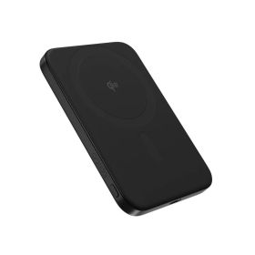 Epico UltraPack Qi2 Slim 5000mAh Alluminio Mag+ Power Bank Wireless Nero
