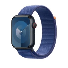 Apple Sport Loop - Cinturino per Apple Watch 42mm / 44mm / 45 mm / 45mm / 49mm Ocean Blue