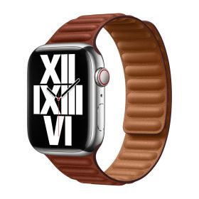 Cinturino in pelle Apple Watch S/M 38 mm / 40 mm / 41 mm / 42 mm, color terra d'ombra