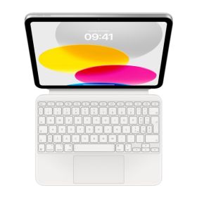 Apple - Tastiera Magic Keyboard Folio per iPad 10.9'' (2022) / 11" (2025) - QWERTY IT - Bianca