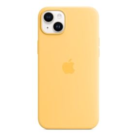 Apple Silicone MagSafe Case iPhone 14 Plus Sunglow