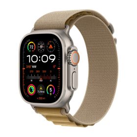 Apple Alpine Loop Apple Watch 44mm / 45mm / 46mm / 49mm Naturale/Titanio Medio