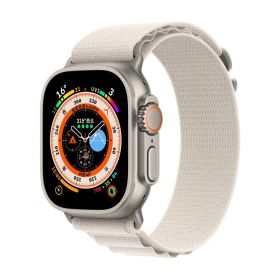 Apple Alpine Loop Apple Watch 44mm / 45mm / 46mm / 49mm Starlight Medium