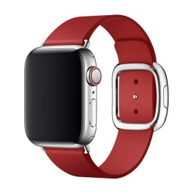 Apple Modern Buckle - Cinturino per Apple Watch 38mm / 40mm / 41mm - Medium - Ruby