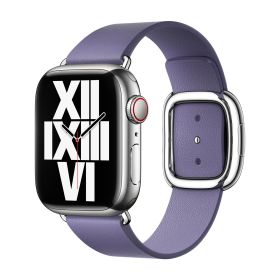 Apple Modern Buckle - Cinturino per Apple Watch - Large - 38mm / 40mm / 41mm - Wisteria