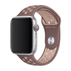 Apple Nike Sport Band - Cinturino per Apple Watch 42mm / 44mm / 45mm / 49mm - Smokey Mauve / Particle Beige
