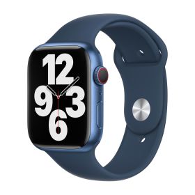 Apple Sport Band - Cinturino per Apple Watch 38mm / 40mm / 41mm / 42mm - Abyss Blue