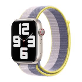 Apple Sport Loop - Cinturino per Apple Watch 44mm / 45mm / 46mm / 49mm - Lavender Gray / Light Lilac