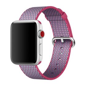 Apple Woven Nylon - Cinturino per Apple Watch 38mm / 40mm / 41mm - Berry