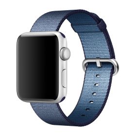 Apple Woven Nylon - Cinturino per Apple Watch 38mm / 40mm / 41mm / 42mm - Midnight Blue